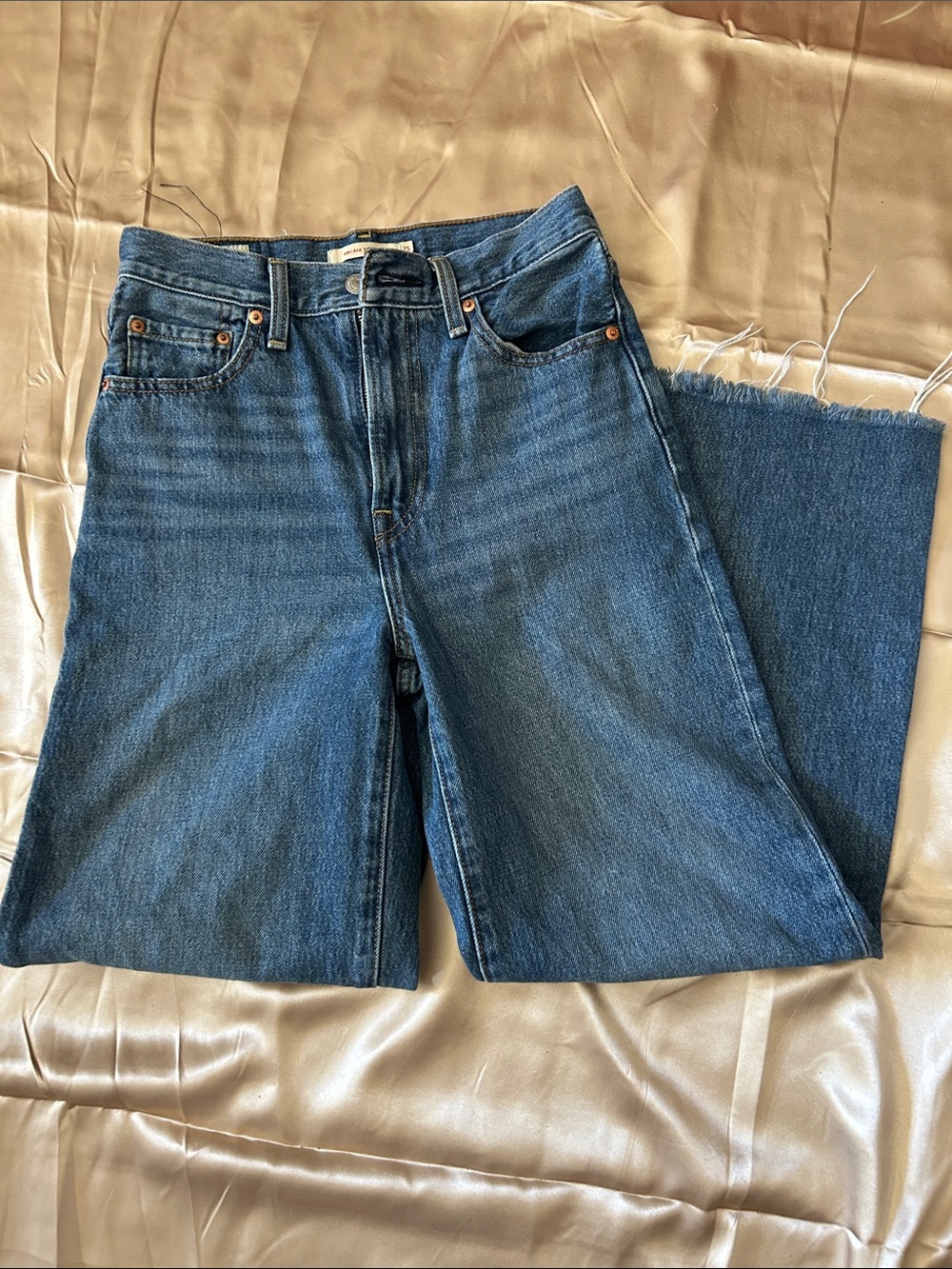 Levi's Ribcage Wide-Leg Jeans